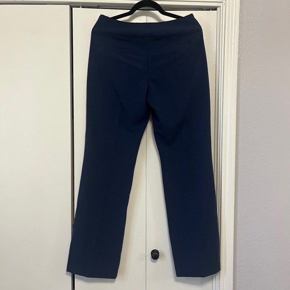 Elle Pants - ELLE Women Navy Blue Trousers Pants Straight Leg Size 4